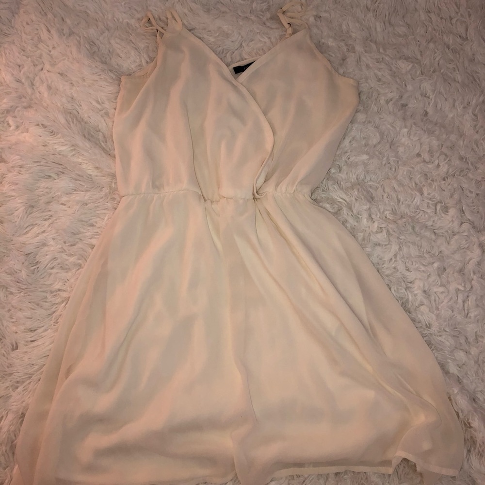 Flowy white dress